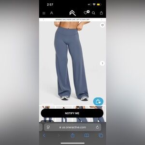 Oner Active soft motion straight pants